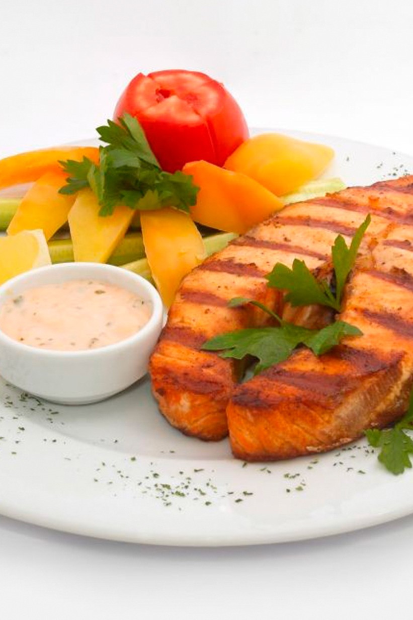 Обед из Ладожского судака