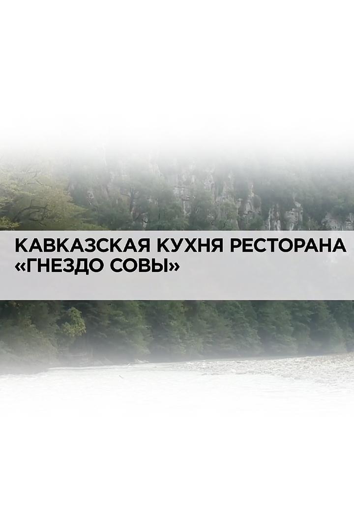 Кавказская кухня ресторана "Гнездо совы"