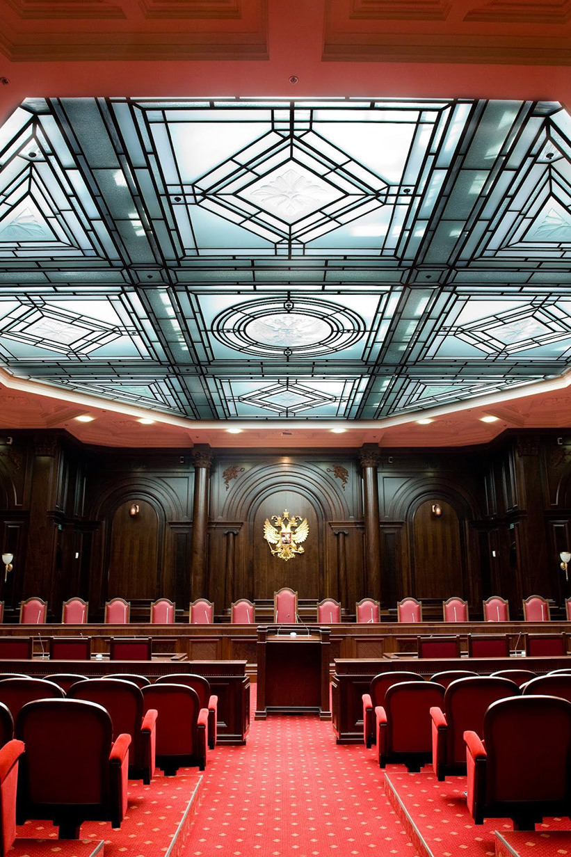 Исторические интерьеры Конституционного суда