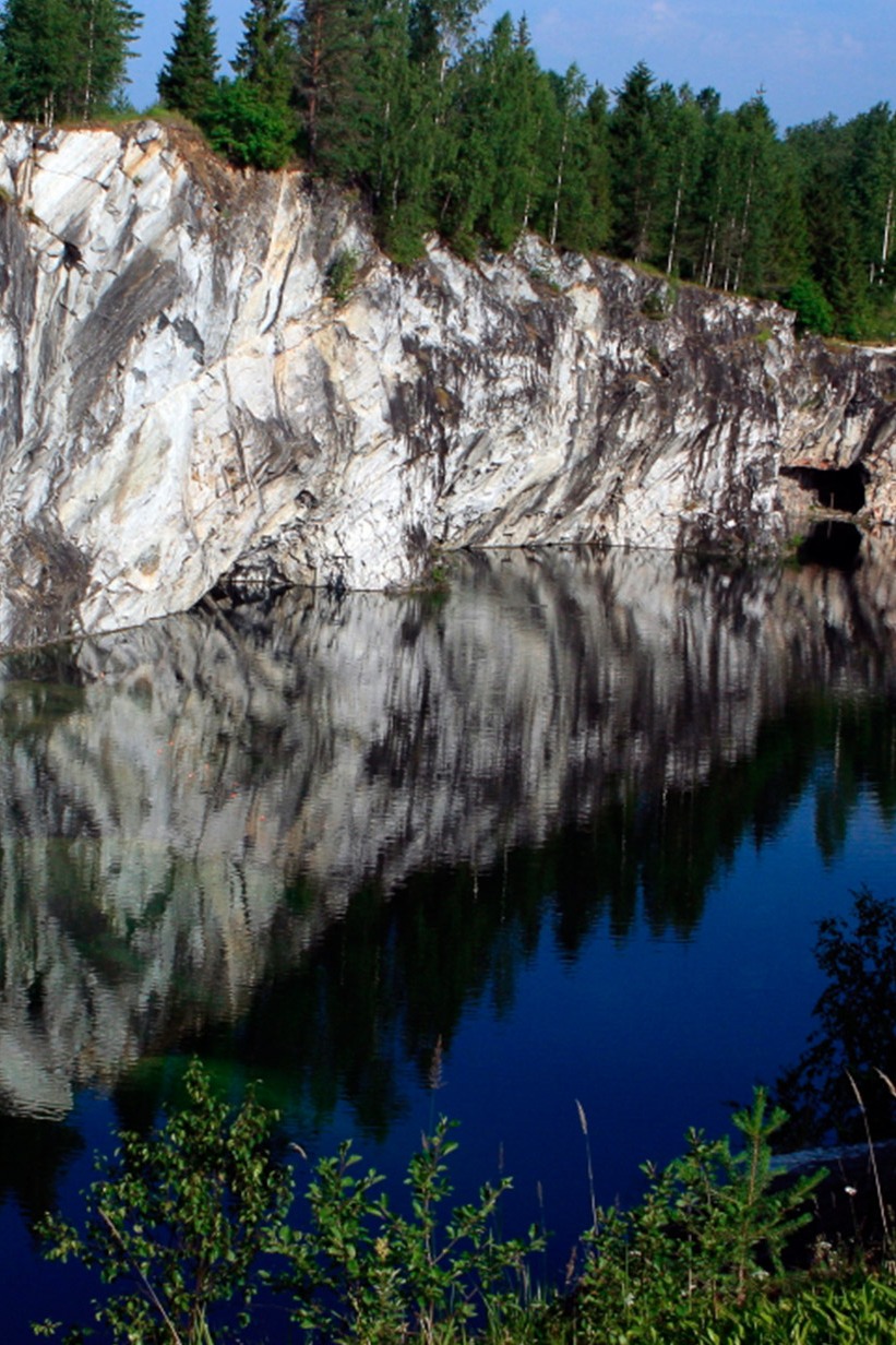Мраморный карьер Рускеала