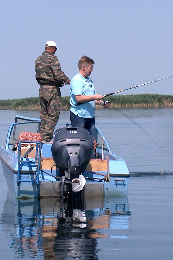 Летняя рыбалка в дельте Волги