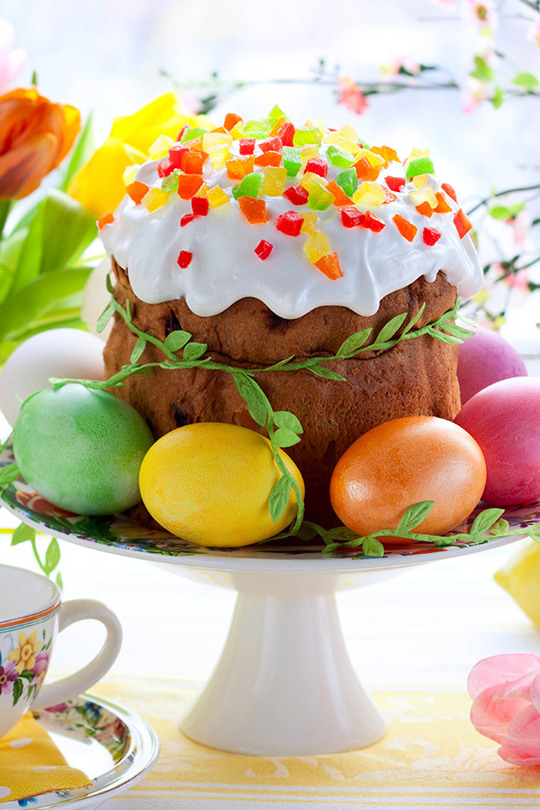 Православная пасхальная кухня. Кулич