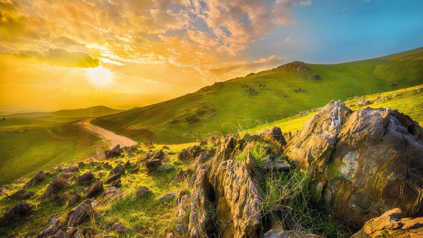 Утро в горах