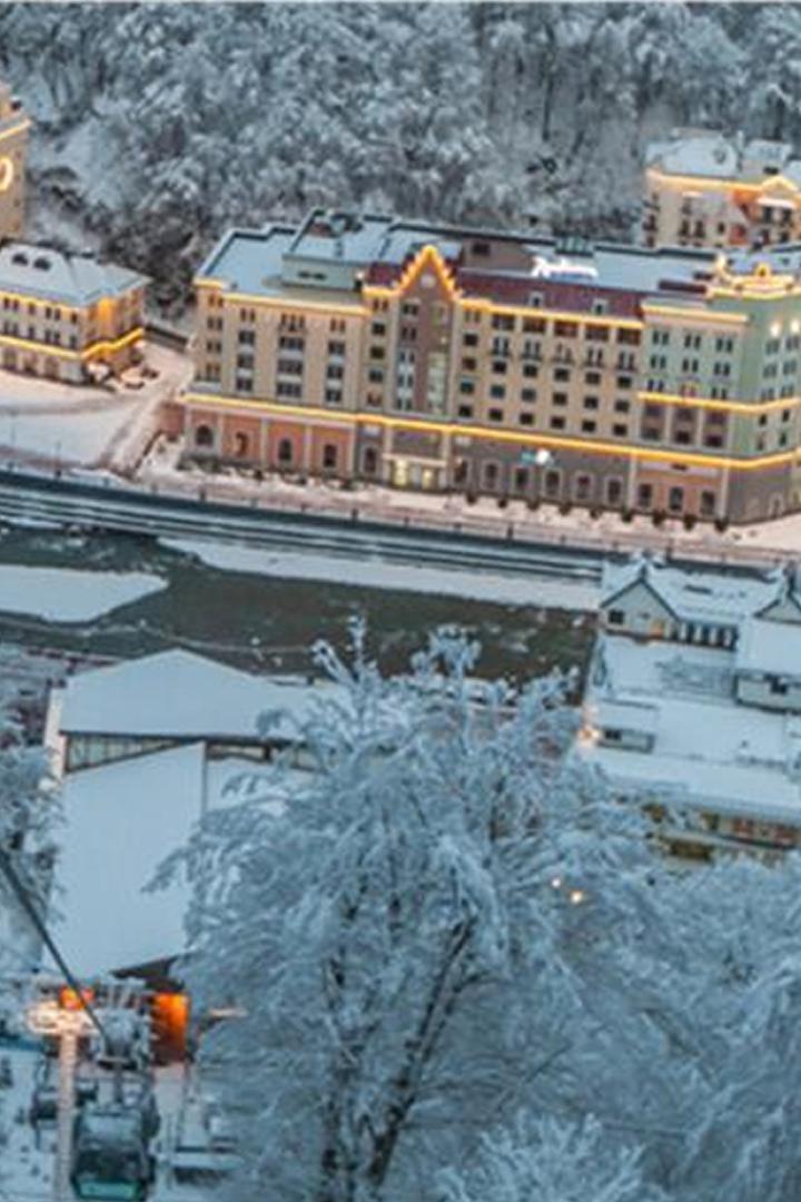 Зимний отдых в горах. Курорт "Роза Хутор"