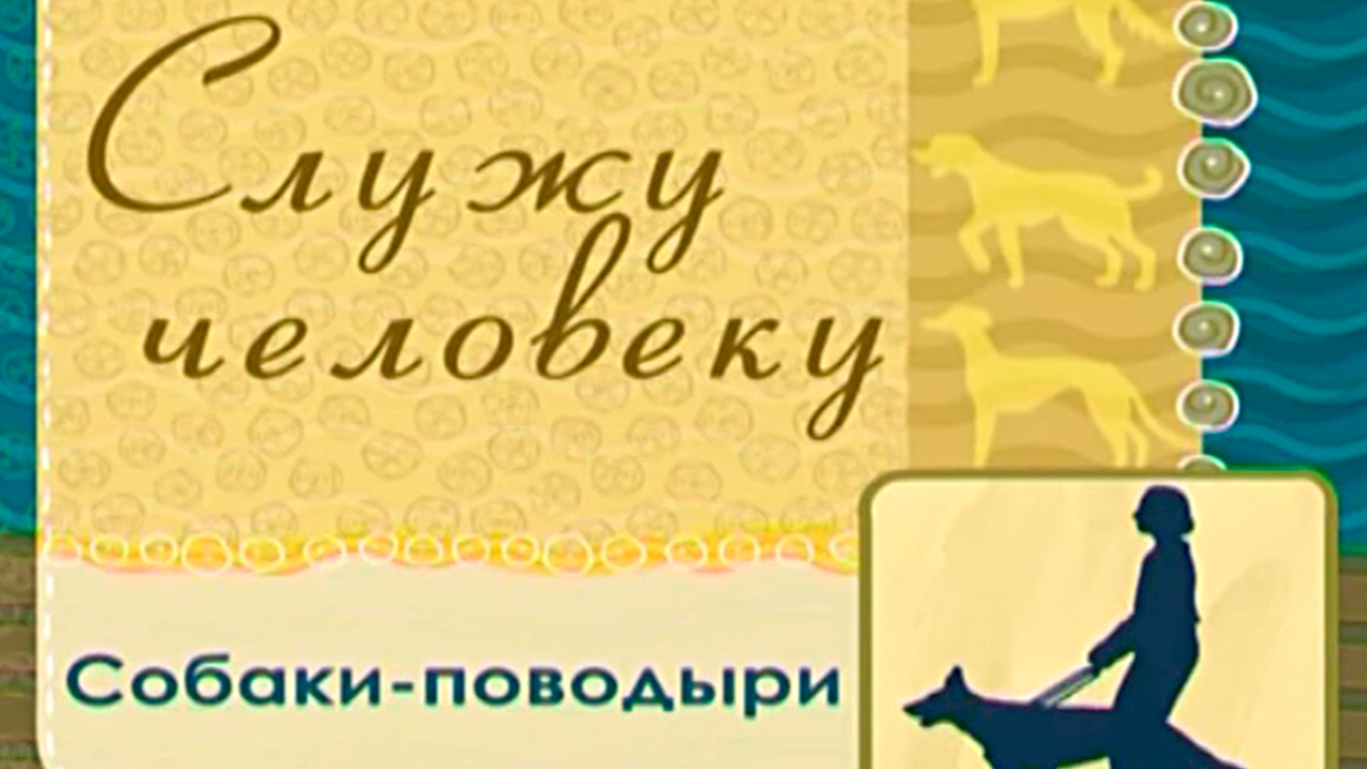 Служу человеку. Собаки-поводыри