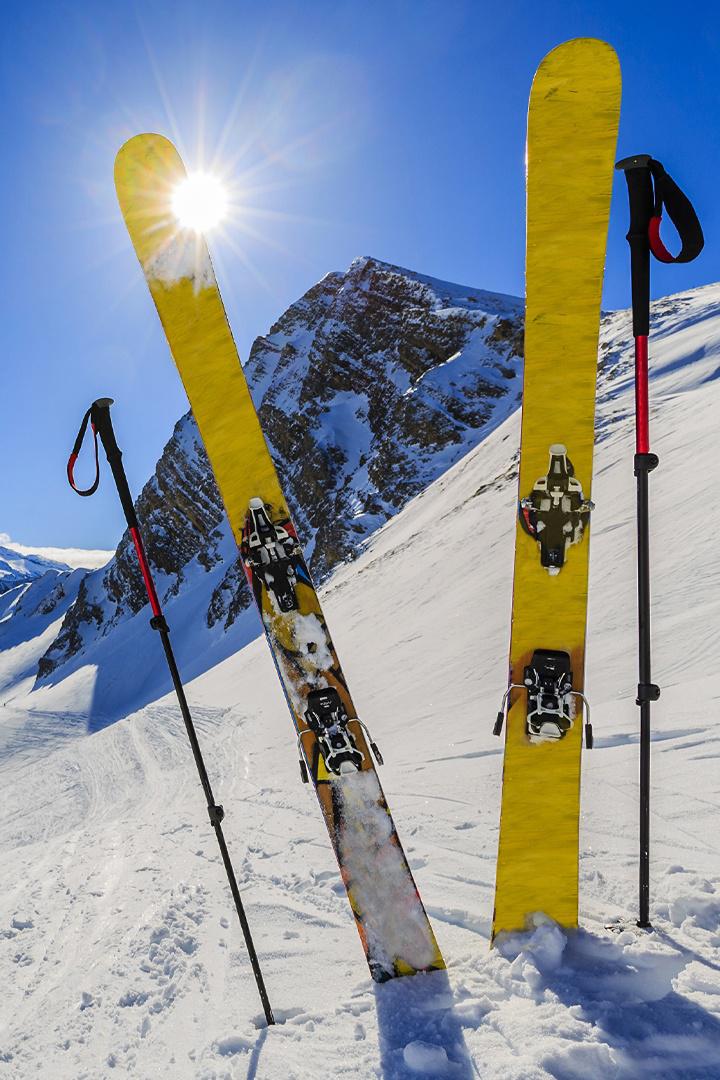 На лыжах в Антарктиде