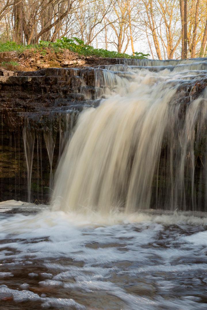 Водопад на реке Каза