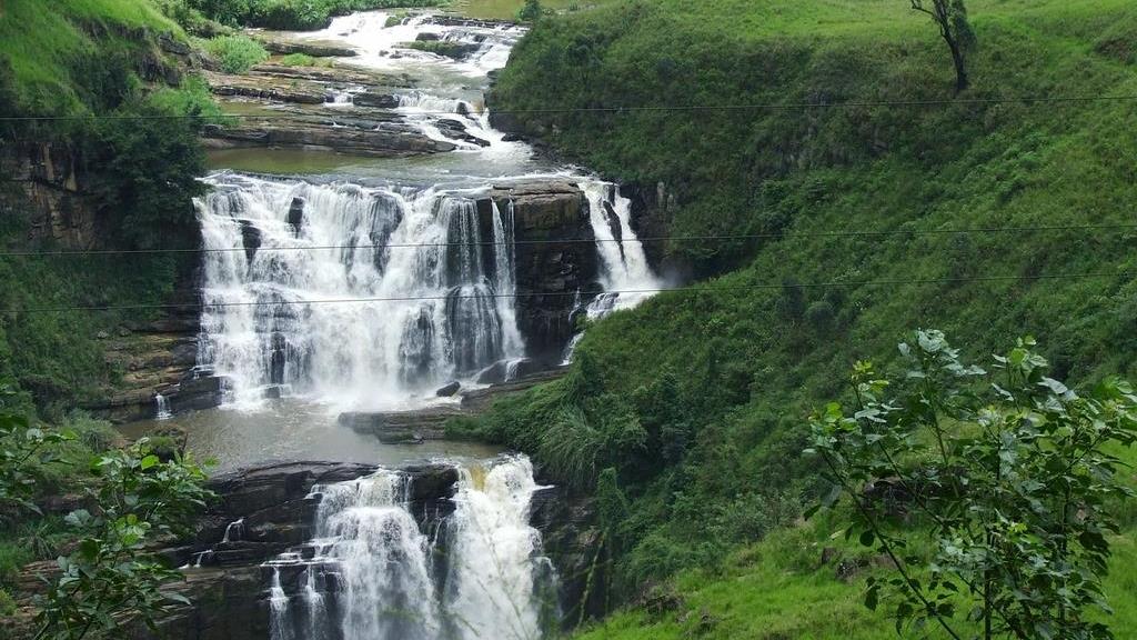 Водопад Саент