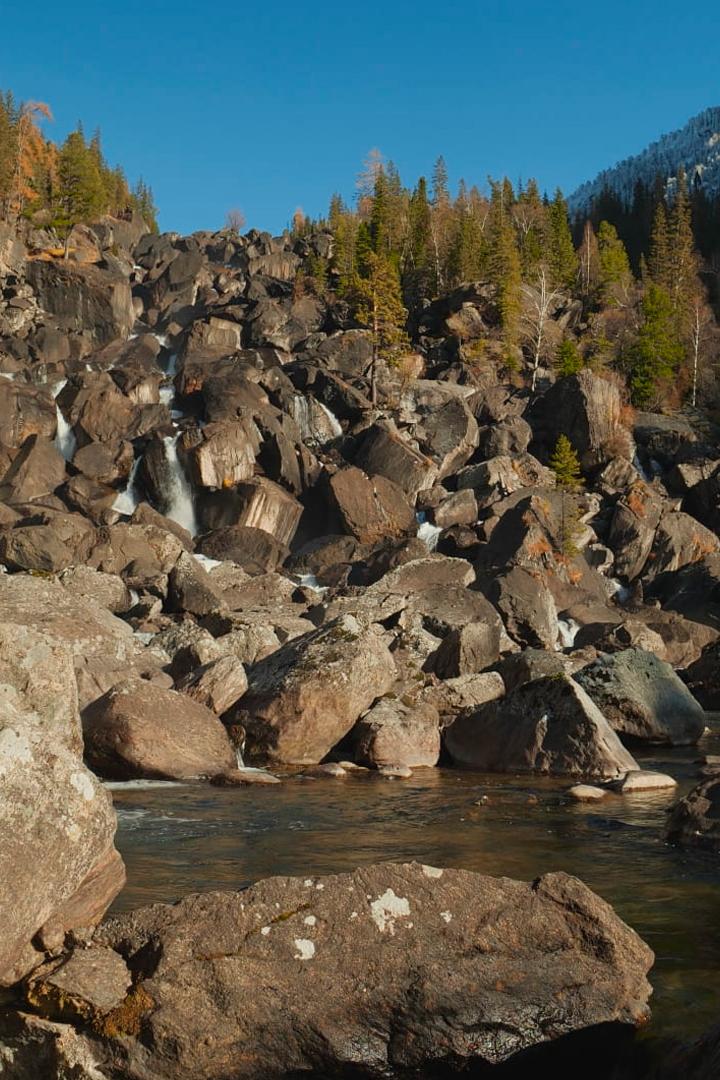 Водопад Учар