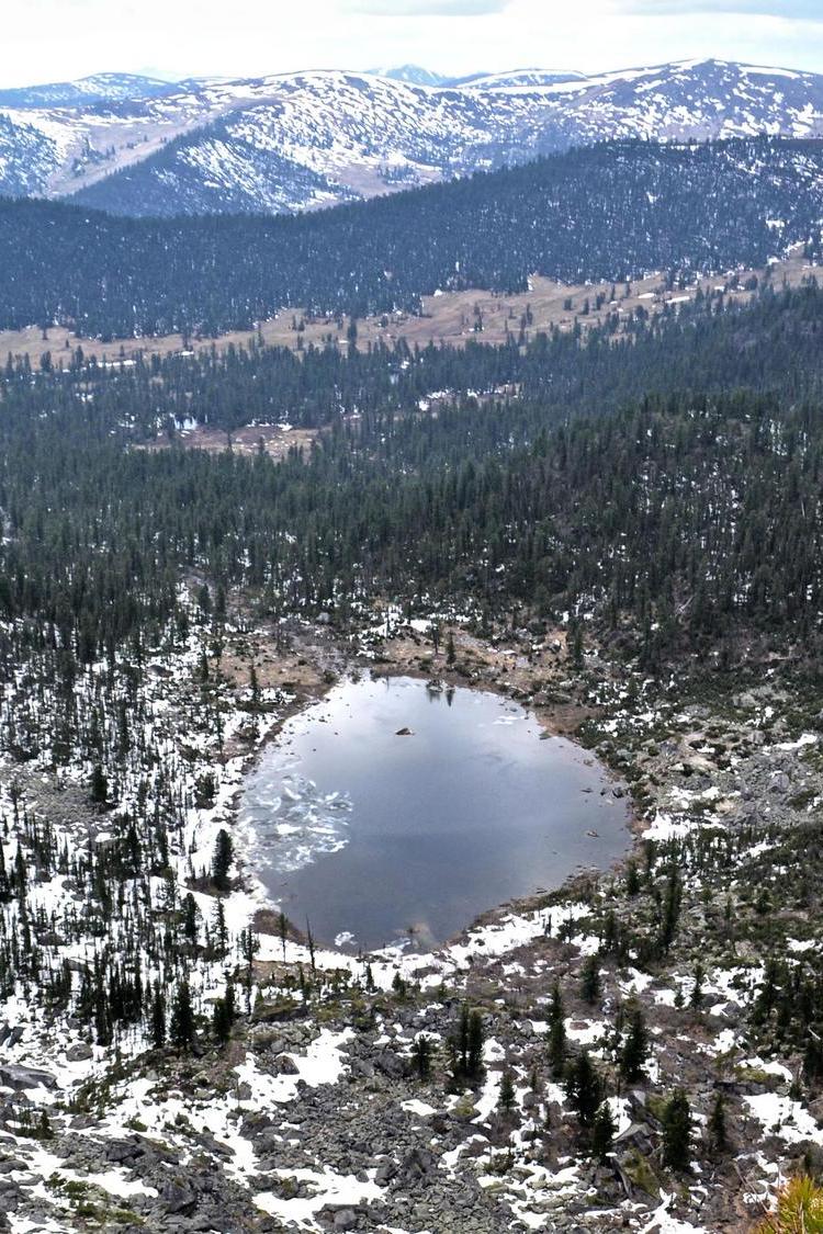 Ергаки. Озеро Радужное