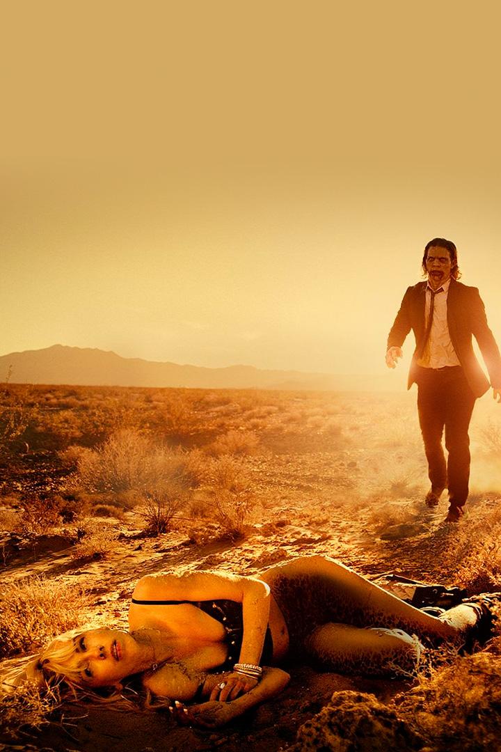 От этого песок становится красным