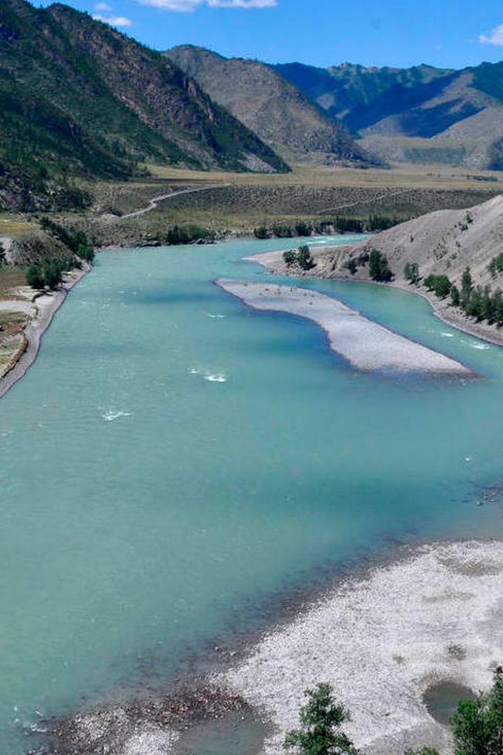 Устье реки Иня