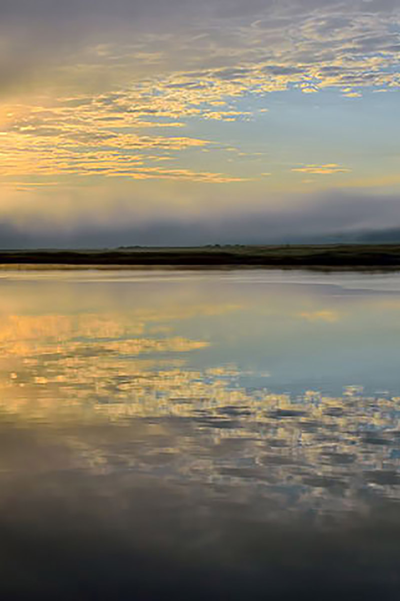 Рассвет на реке Белая