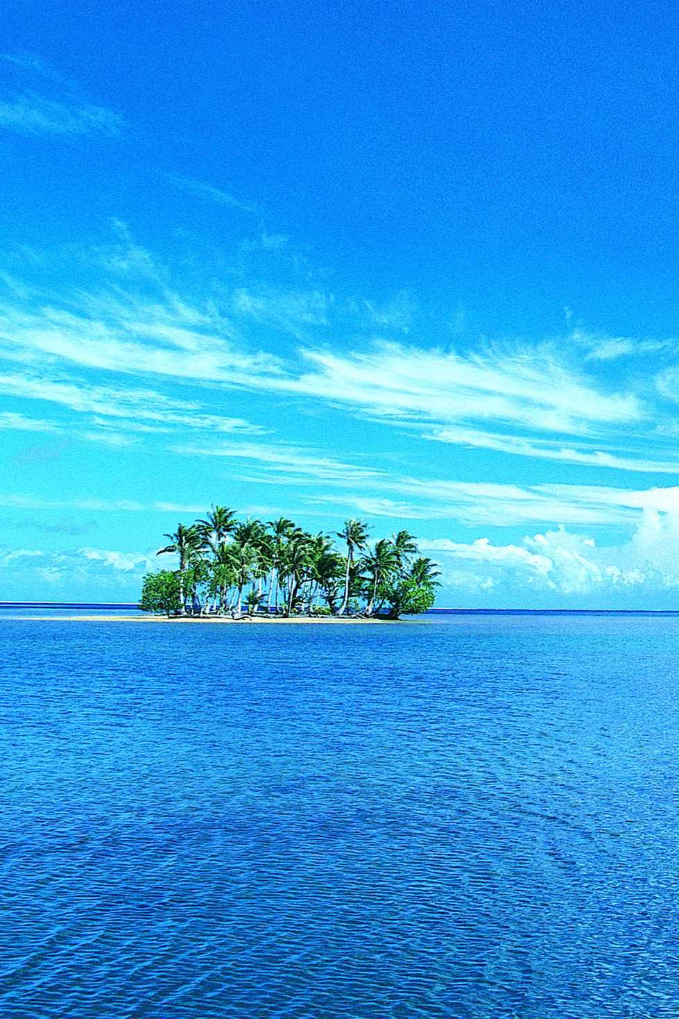 Острова в океане