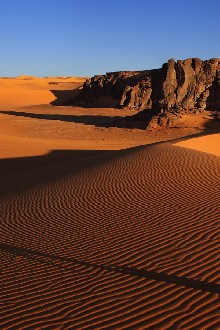 В пустыне Сахара