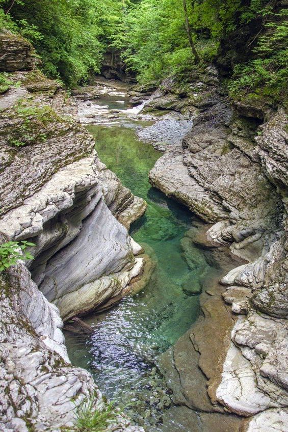 Каньон реки Букепка