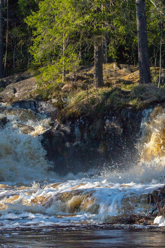 Рускеальские водопады