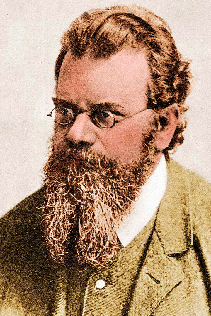 Высоко чтимый профессор, глубоко обожаемый Луи. Людвиг Больцман