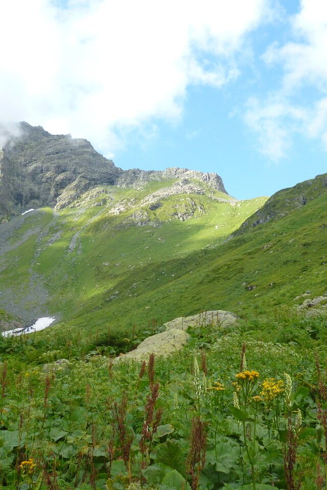 Горный массив Дзыхва