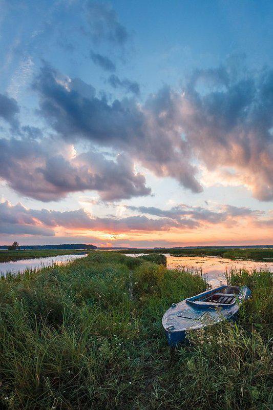 Рассвет на Волге