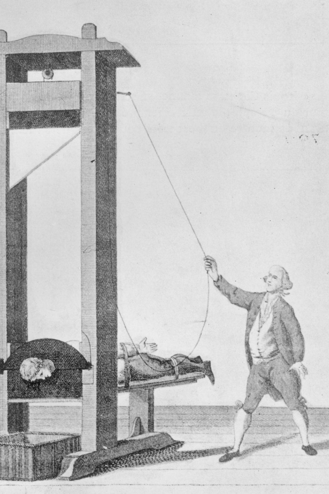 Гильотина. История Франции