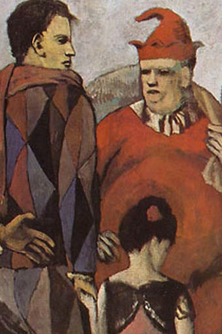 Пикассо. Траектория цвета: от "голубого" к "розовому"