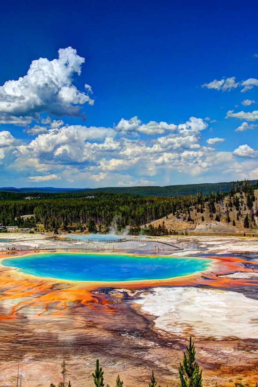 Северная Америка. Йелоустоун
