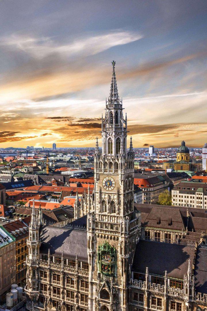 Над Германией