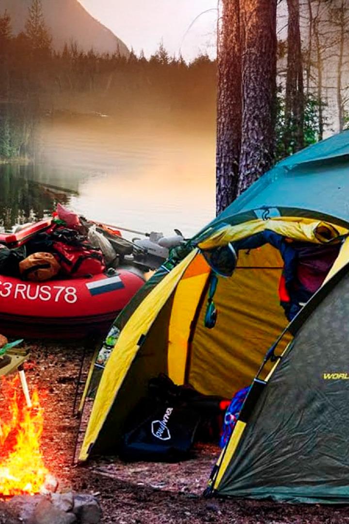 Кемпинг у реки