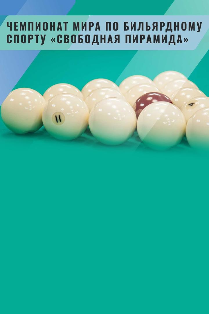 Бильярд. Чемпионат мира по бильярдному спорту "Свободная пирамида". Мужчины. Финал