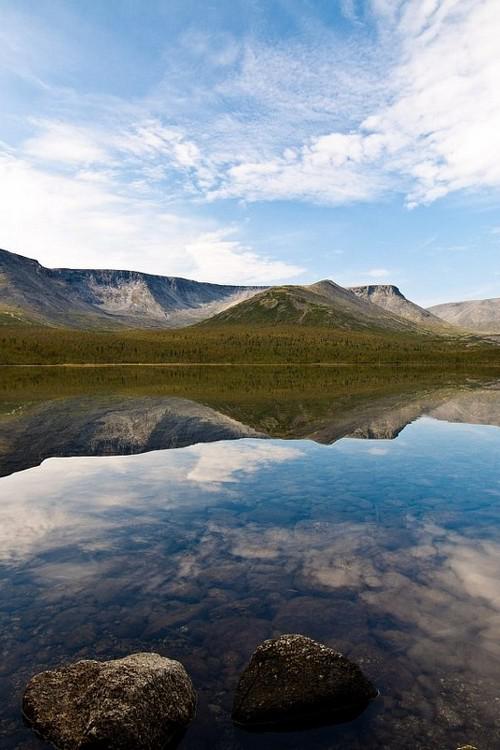 Озеро Малый Вудьявр