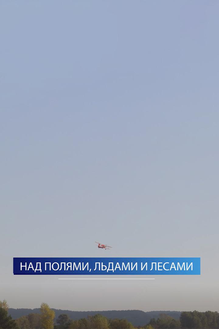Над полями, льдами и лесами