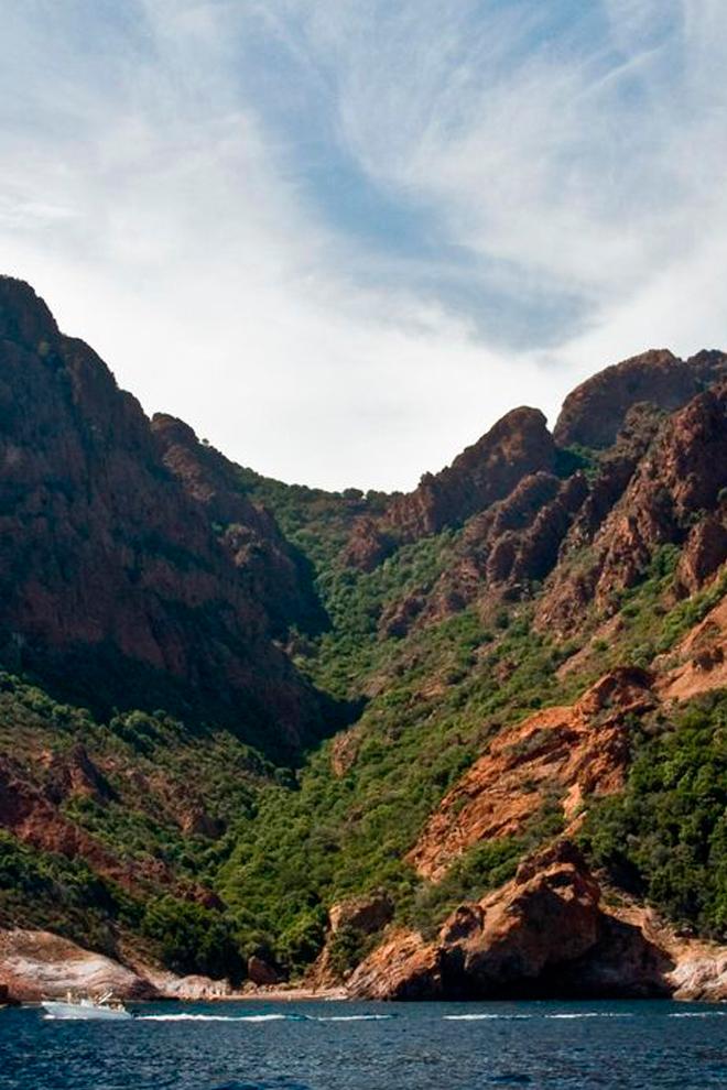 Заповедник Скандола. Корсика