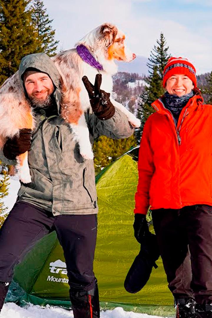 Зимний поход в горы Алтая