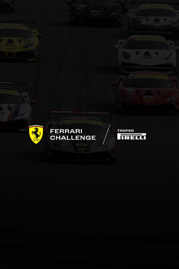 Автоспорт. Ferrari Challenge Europe. 5-й этап. Ле Кастелле. Гонка 1.3