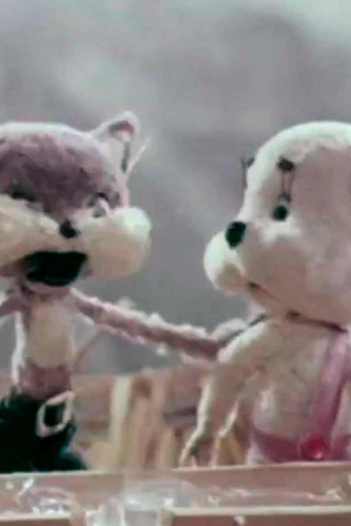 Щенок и семеро гусят