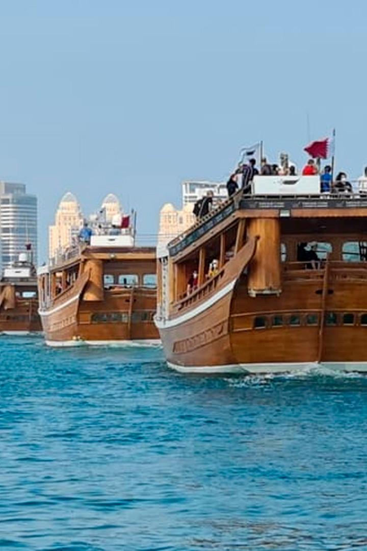 Лодки Доу из Катара