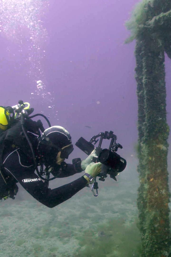 Подводные съёмки The explorers