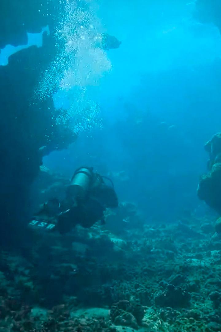 Затонувшее судно в Саудовской Аравии