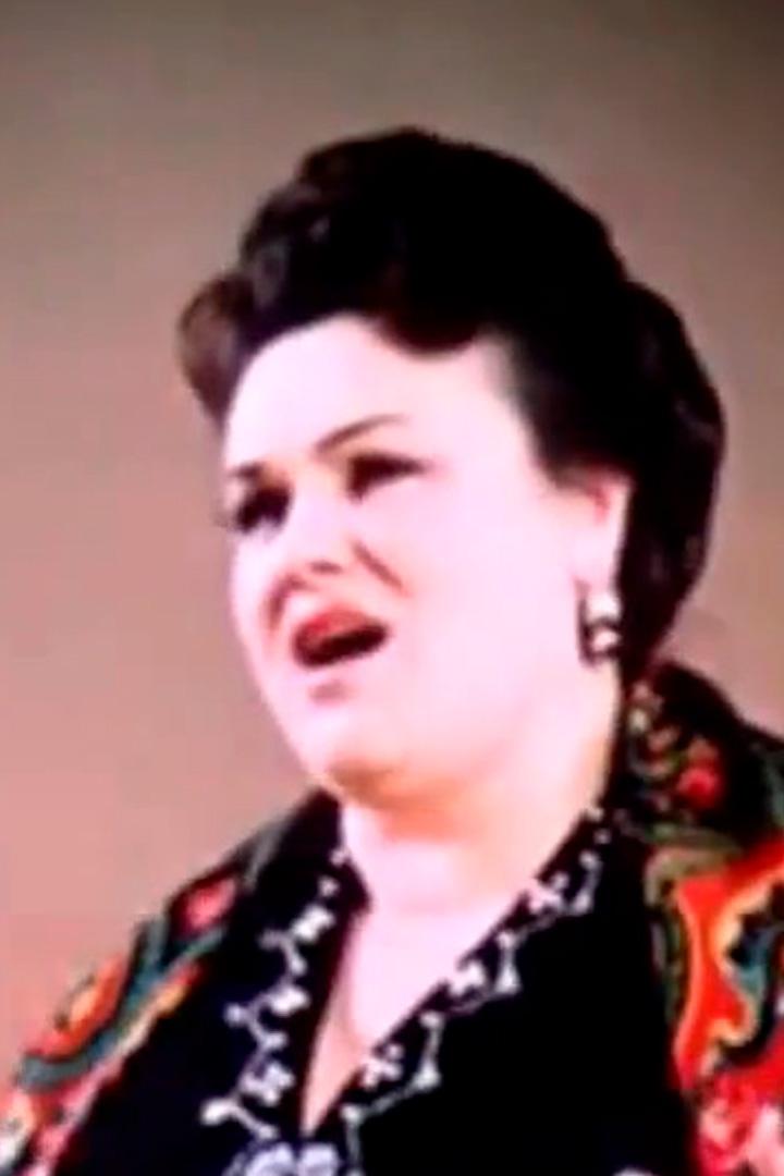 На концерте Людмилы Зыкиной