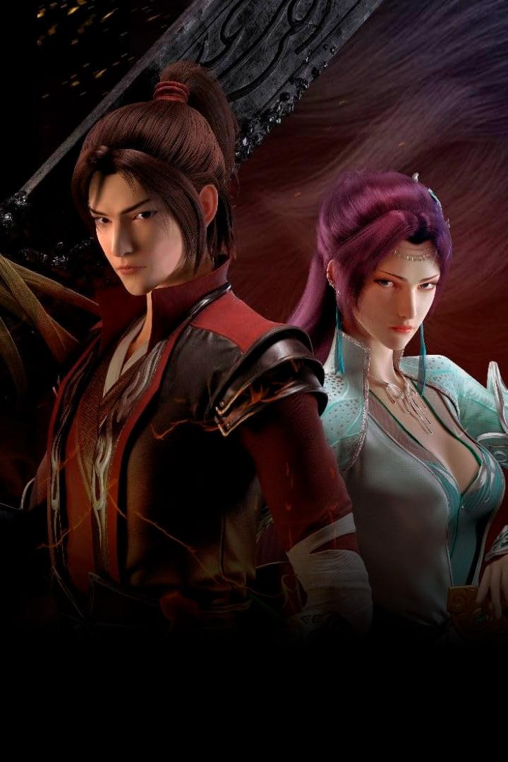 Расколотая битвой синева небес